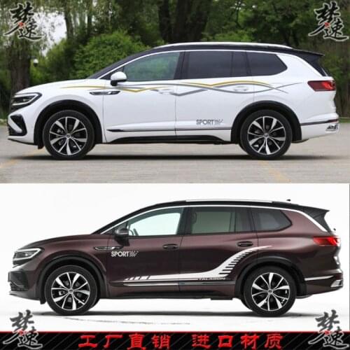 Car stickers FOR Volkswagen TALAGON 2021 car body exterior personalized custom sports fashion decorative decal accessories