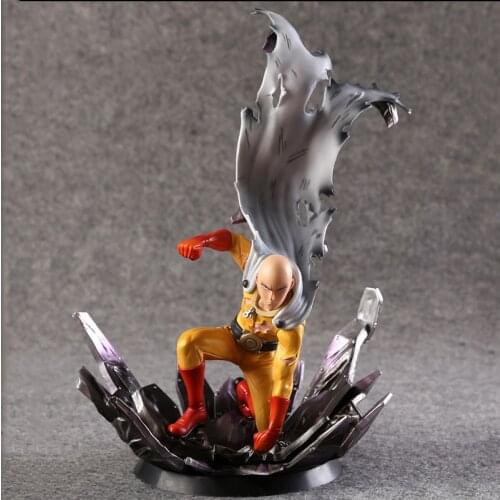 Japenese Anime One Punch Man Figure Saitama Sensei PVC Action Figures Collection Model Doll Toy Gifts