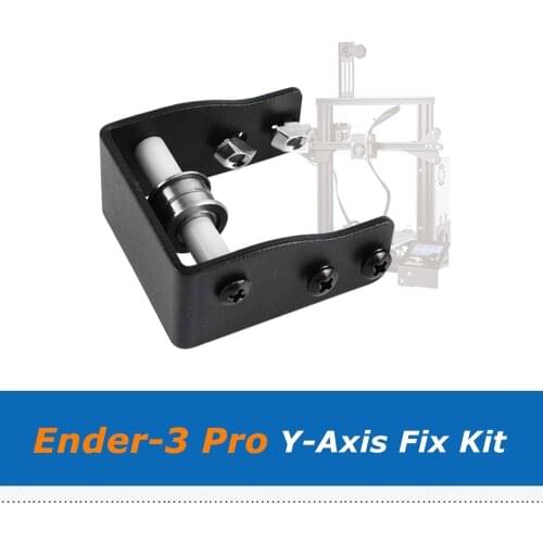 Creality 3D Printer Parts Ender-3 PRO Y Axis Belt Tensioner Kit Aluminum Alloy Fix Plate