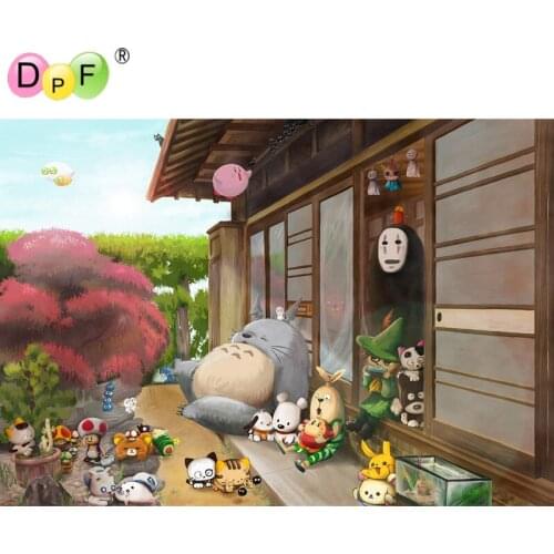 New 3d diy diamond painting embroidery Cartoon people cross stitch pasted square full drill Mosaic pattern home decor pictures