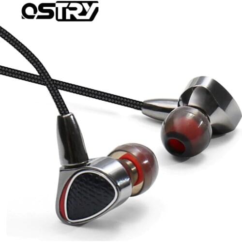 OSTRY KC09 Monitors MMCX Detachable Hi-Fi In-Ear High Performance Earphone for phone mp3 music