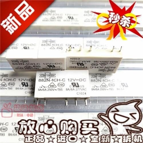 New Original 882n-1ch-c 12vdc6a Conversion 882n-1ch-s Relay Dc12v
