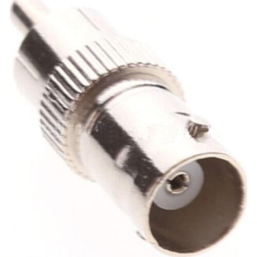 100pcs Surveillance accessories BNC female to AV male Surveillance video adapter BNC to AV/Lotus/RCA connector