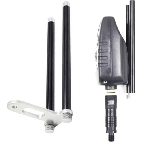 Carp Fishing Accessories Aluminium alloy Snag Bars Ears Black for Bite Alarms Windproof Fishing snag bar Carp Fishing Tackle