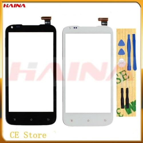 4.5''inch phone touchscreen For DNS S4505 S4505M Touch Screen Digitizer Panel Glass Lens Sensor Replacement with black white