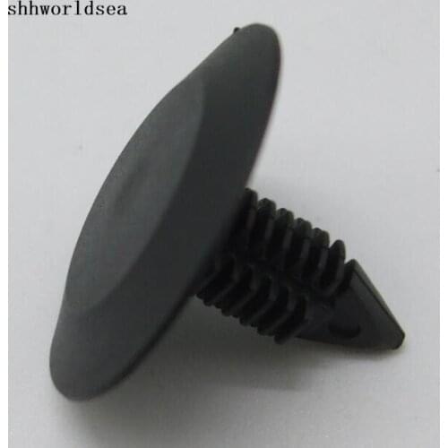 Shhworldsea 500pcs Free Shipping Nylon Black Door Trim Panel Retainer Fastener Clips For Ford For Chrysler For VW