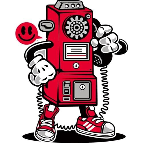 Three Ratels C524 Funny creative cartoon of market brand laptop decal iphone sticker cartoon car stickers