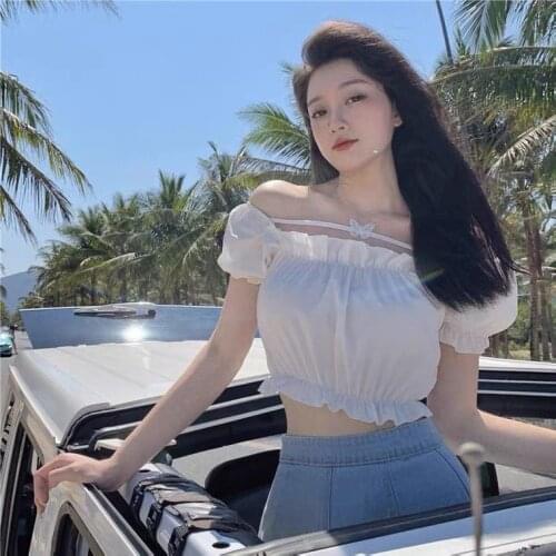 Women T-Shirts Sweet Butterfly Short-sleeved Fungus Harajuku Short Sleeve Clothes Oversized T Shirt Female