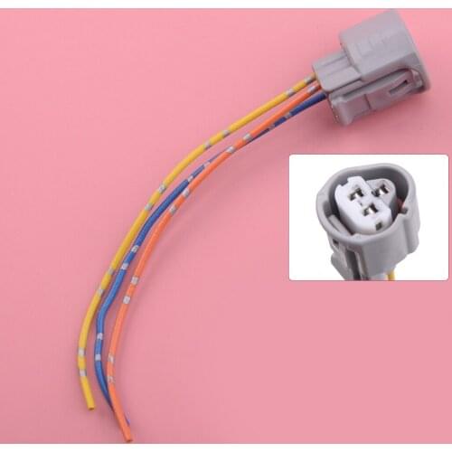 1pc 3-Wire Coolant Temperature Sensor Connector Pigtail fit for Mazda Subaru Toyota 90980-11451 89422-16010 TX85 TX85T SU4300