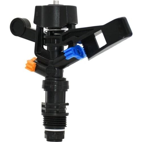 Male 1/2" rotating water sprinkler 360 degrees Rocker nozzle garden lawn sprinkler Garden greenhouse Watering 1PCS