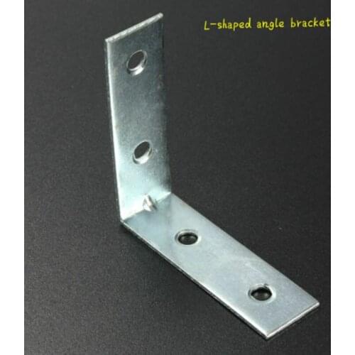 2/5/10 pcs Stainless Steel L Shape Angle Fixed Corner Bracket Furniture Accessories Cabinet 90 Degrees Connector