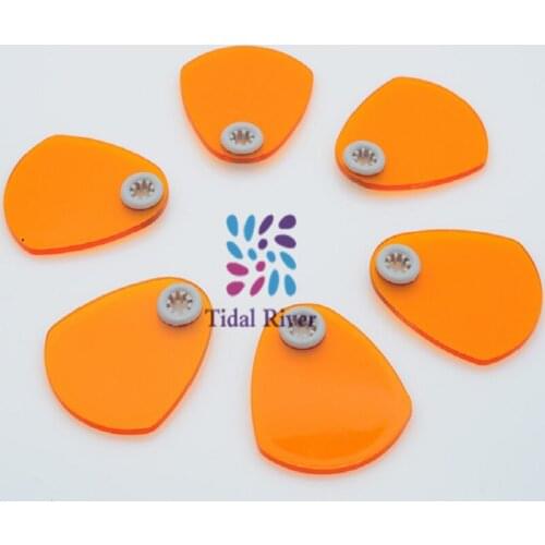 12/Pcs Dentist Curing Light Lamp Replacement Shield Plate Shade Board Light Hood 2 Type Dental Supples