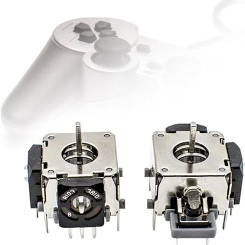 2Pcs Replacement Gamepad Thumb Stick 3D Analog Joystick for PS3 Game Controller Games Accessories