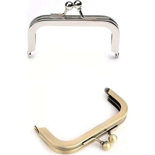 4 Inch (10cm) ball metal handbag frames frame clutch purse frame Wholesale DIY Bag Accessories Purse Frame Handle