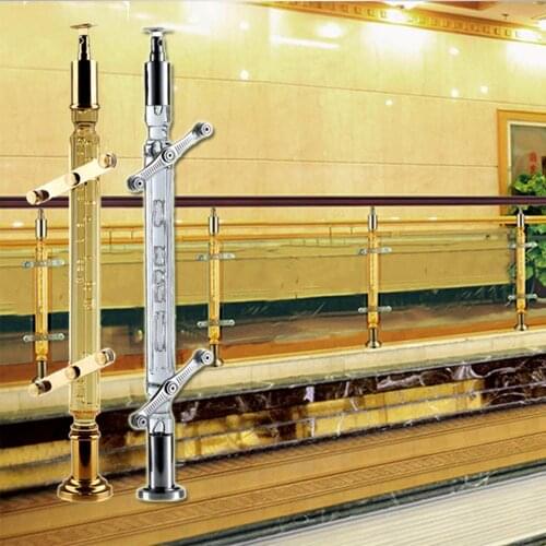 Armrest pillar High Quality Steel Daluster Glass Railing,Laminated Glass Balustrade,Hang Glass