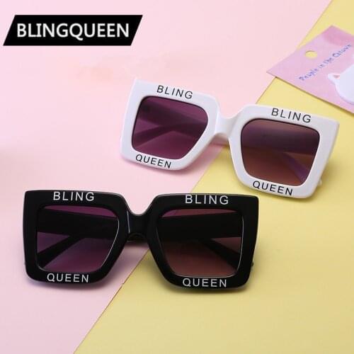 Color childrens New film fashion box Sunglasses