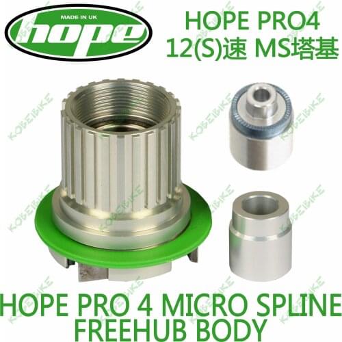 HOPE PRO4 SHI MICRO-SPLINE 12S FREEWHEEL BODY MS12 12 SPEED