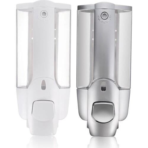 Wall Mounted Shampoo Soap Dispenser Sanitizer Bathroom Shower Liquid Lotion Pump Home Liquid Soap Dispensers