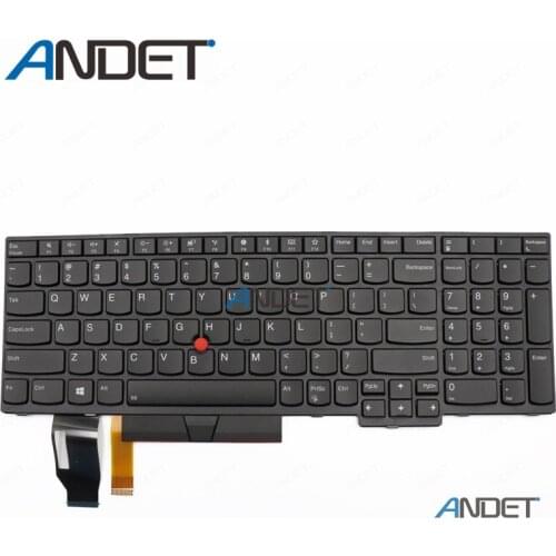 New Original US English Backlit Backlight Keyboard for Lenovo ThinkPad E580 L580 P52 P72 E590 01YP680 SN20P34496 01YP600 01YP760
