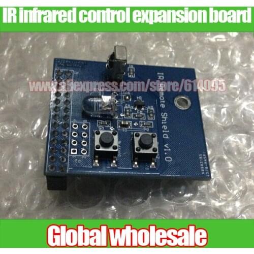 1pcs IR infrared control expansion board / receiver transmitter / Dual IR emitter DIY /IR Remote shield for Raspberry Pi