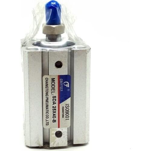 Pneumatic Air Cylinder SDA25X40-B with Male Thread Bore 25mm Stroke 40mm Cylinder with Male Thread