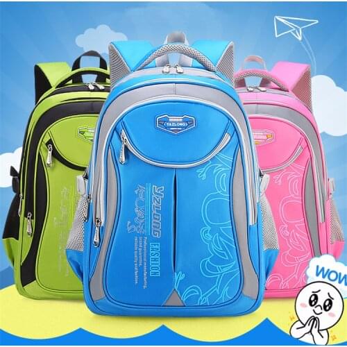 Waterproof Schoolbag Book Bag Infantil 2021 Orthopedic Backpack Primary School Bags for Boys Girls Kids Travel Backpacks