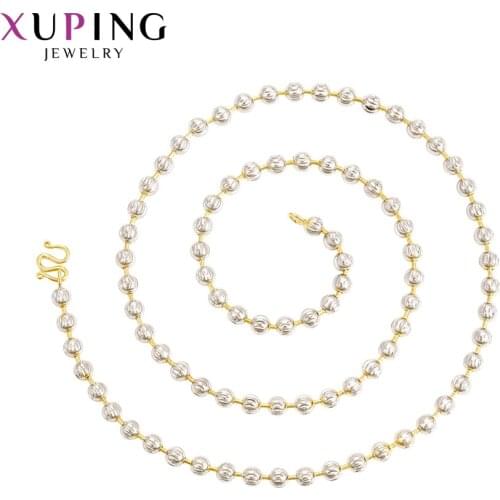 Xuping Fashion Temperament Necklace Charm Style Long Necklace Women Girls Chain Jewelry Gift 43953