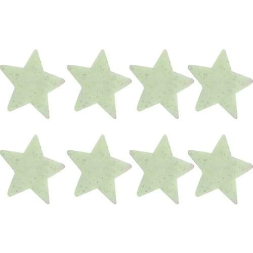 100 x stars Sticker Wall Sticker Phosphorescent Sticker Wall Sticker for Bebe Bedroom Window Wall Ceiling Sticker