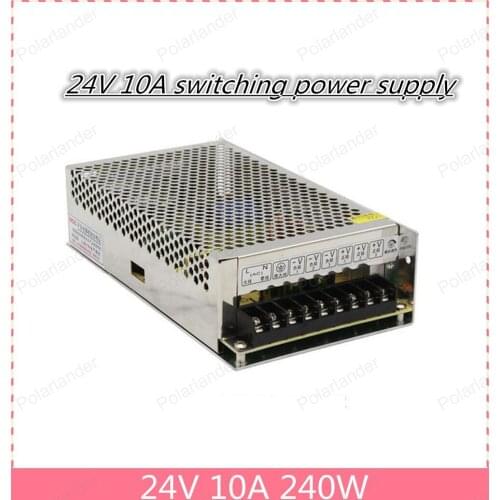 24V 10A 240W switching power supply LED Strip Light power supply transforme110V/220V High quality Free Shipping