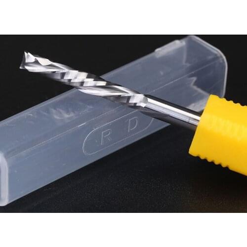 5PCS/set UP DOWN Cut 3.175×22mm Two Flutes woodworking Router bit compression cnc milling cutter