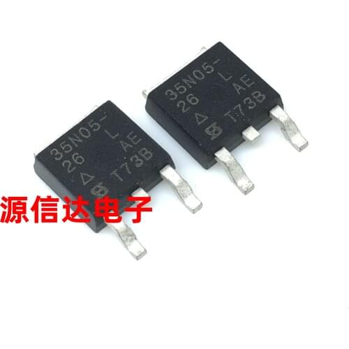 New imported SUD35N05-26L 35A 55V TO-252 N channel field effect transistor