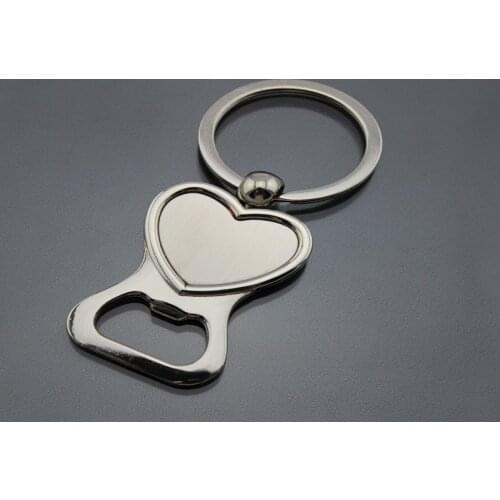 50pcs/lot DIY Wedding Gifts For Guests,Heart Wine Bottle Opener/Keychain Favors,Customized Wedding Souvenir