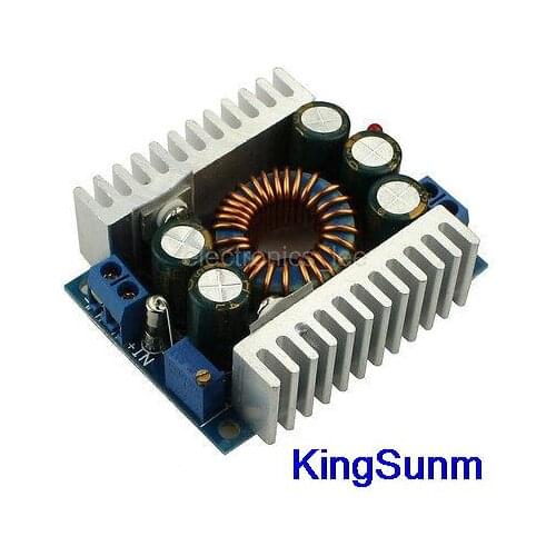 Free Shipping Low Ripple DC-DC 12A 4.5-30V to 0.8-30V adjustable Step down power supply module