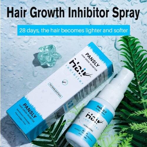 Pure Herbal Permanent Hair Growth Inhibitor After Hair Removal Spray Repair Nourish Essence Liquid Face Hair Remover Gentle