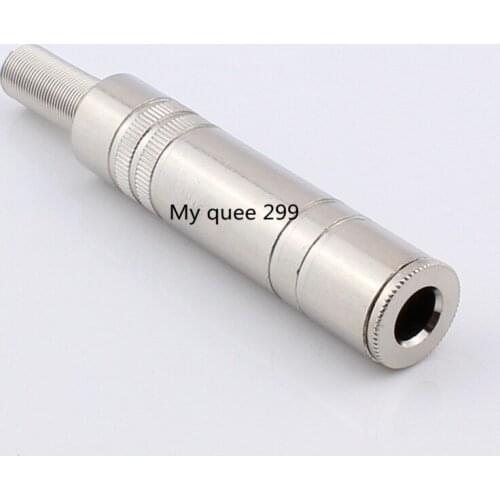 Metal stereo 6.5 mother insert 6.35 female seat welding audio socket 6.5mm socket 6.35mm seat