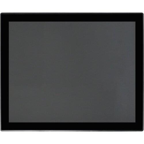 OB150PPM3 - 15 Inch PCAP Touch Monitor, 3mm Tempered Glass Cover, Capacitive Touch 10 Points, 300cd/m2, VGA/DVI/HDMI, USB Touch