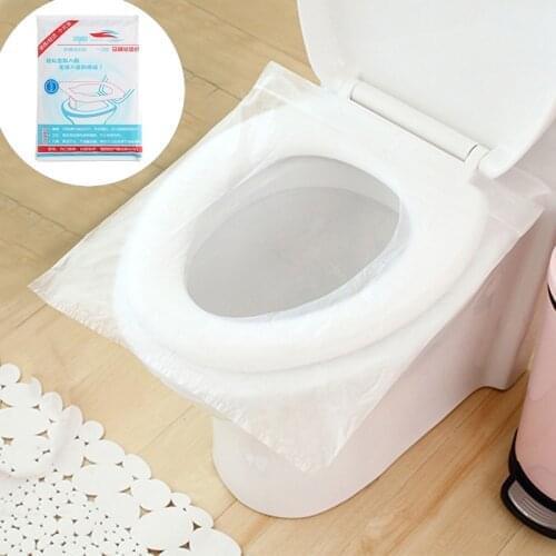 Portable Disposable Toilet Seat Cover Mat Toilet Paper Pad Bathroom Accessiories for home or public convenience