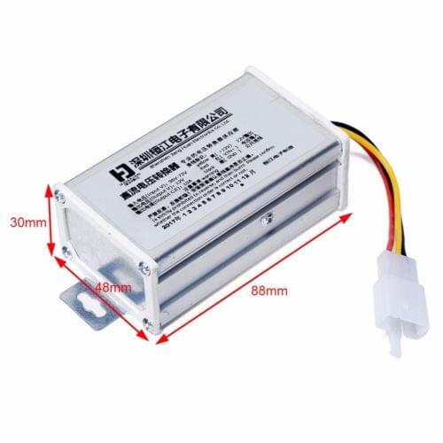 Converter DC Transformer Electric Bicycle Vacuum Lamp Xenon Lamp Adapter 10A Practical Universal