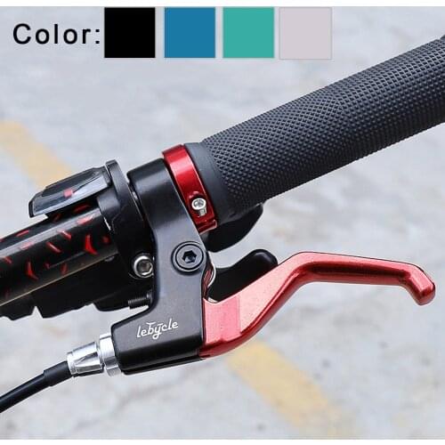 1 Pair Of MTB Bicycle Road Bike Handles Hand Bar Brake Lever 22.2mm Aluminum Alloy Ergonomic Design Brake Hand Bar 5 Color
