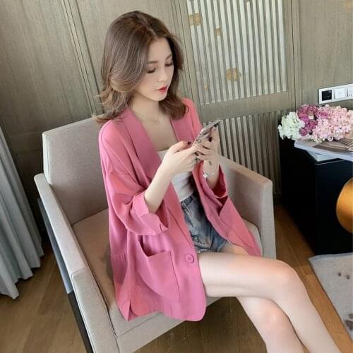 High-Grade Casual Small Suit Coat Female Online Influencer 2021 Spring Loose All-Matching Graceful Goddess Temperament Suit Top