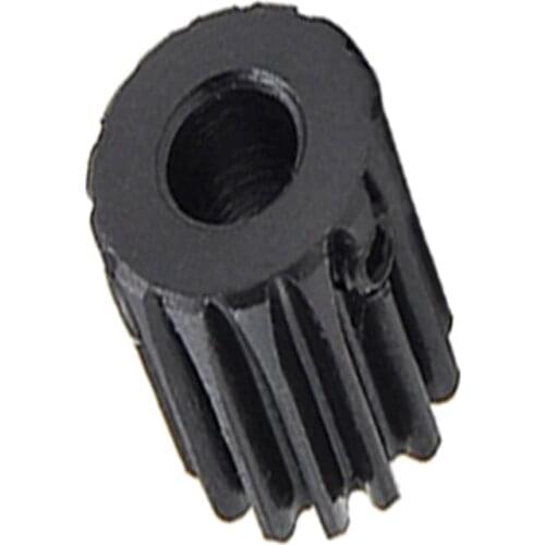 1/2/5/10/20PCS 1M 10T Spur Gear Pinion Bore 4mm Surface Black Mod 1 Tooth 10 Outer Diameter 12mm Carbon Steel
