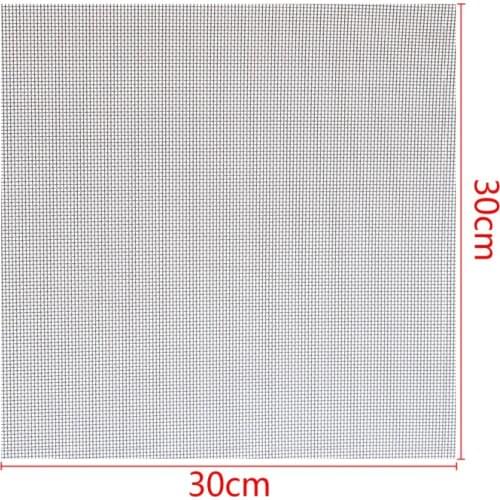 1pc 304 Stainless Steel Woven Wire Mesh Filtration #60 Cloth Screen Filter 30x30cm