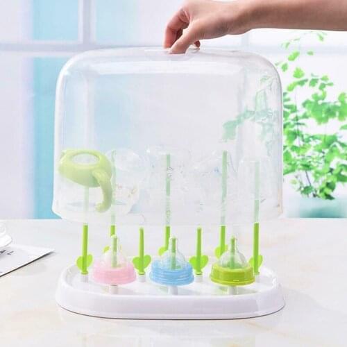 2020 New Milk Bottles Drying Rack Baby Feeding Cleaning Dryer Cup Holder