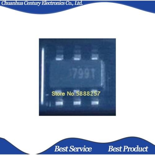 5 pcs/lot HT7991 7991 SOT23-6 Original and New In Stock