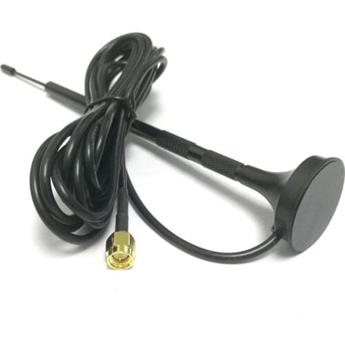 5G 5000-5800Mhz 8dbi sucker antenna modular antennas SMA male connector 3m wire cable high gain aerial