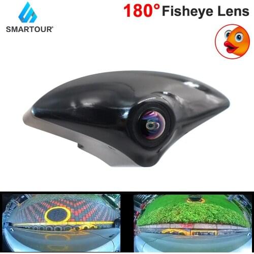 Car Front View Parking Camera For Mazda CX-5 2013 2014 CCD 180°Fisheye Night Vision Backup Camera Installation In The Car Logo