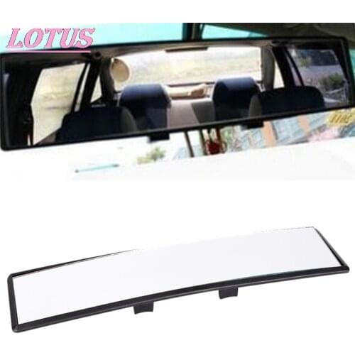 1PCS 300mm Panoramic Curve Convex Interior Clip On Panoramic Rear View Mirror Car Proof Mirror Outlook Interior Hotesale New