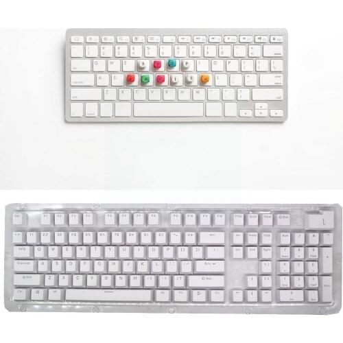 Gaming Mechanical Keyboard 104 PBT color keyboard cap highly OEM key Keyboard keyboard wholesale For pro cap Gamer mechanic Z1A8