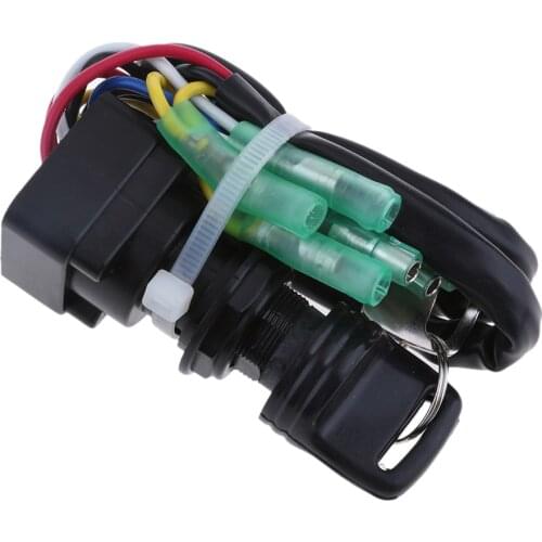Ignition Key Switch for Yamaha 40hp 60hp Outboard Motor 703-82510-43-00