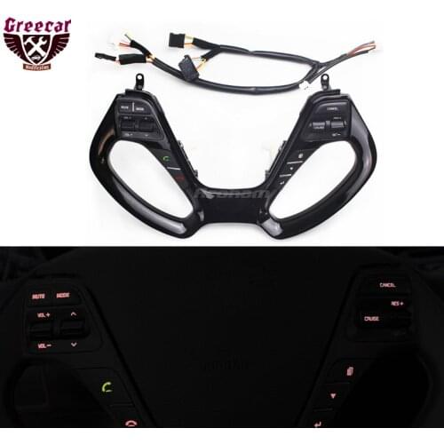 Buttons Navigation Player Cruise Control Multifunction Steering Wheel Buttons For Kia K3 K3S 2012 2013 2014 2015 2016 2017 2018